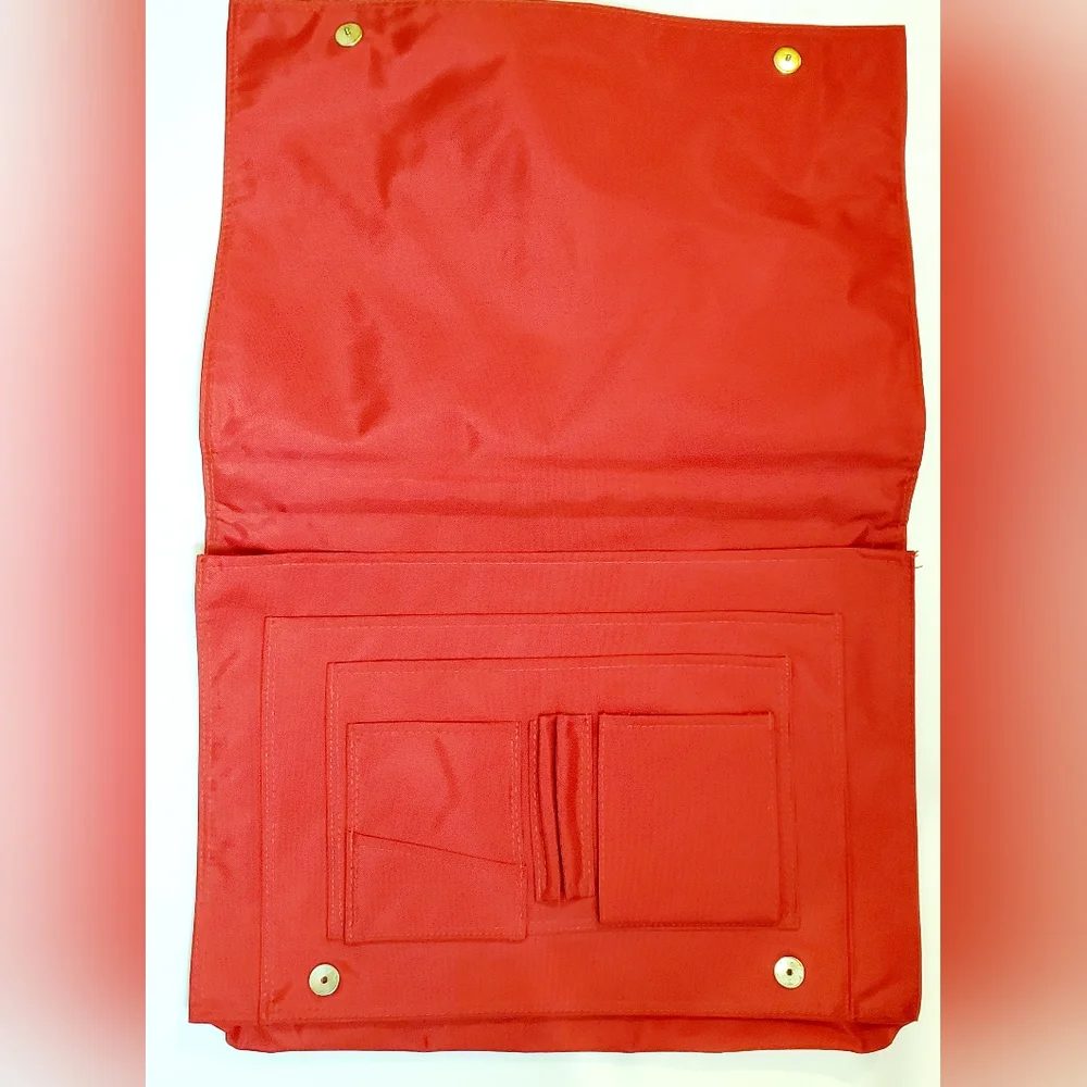 Vintage American Tourister Escort Rare Red Portfolio Business Bag
